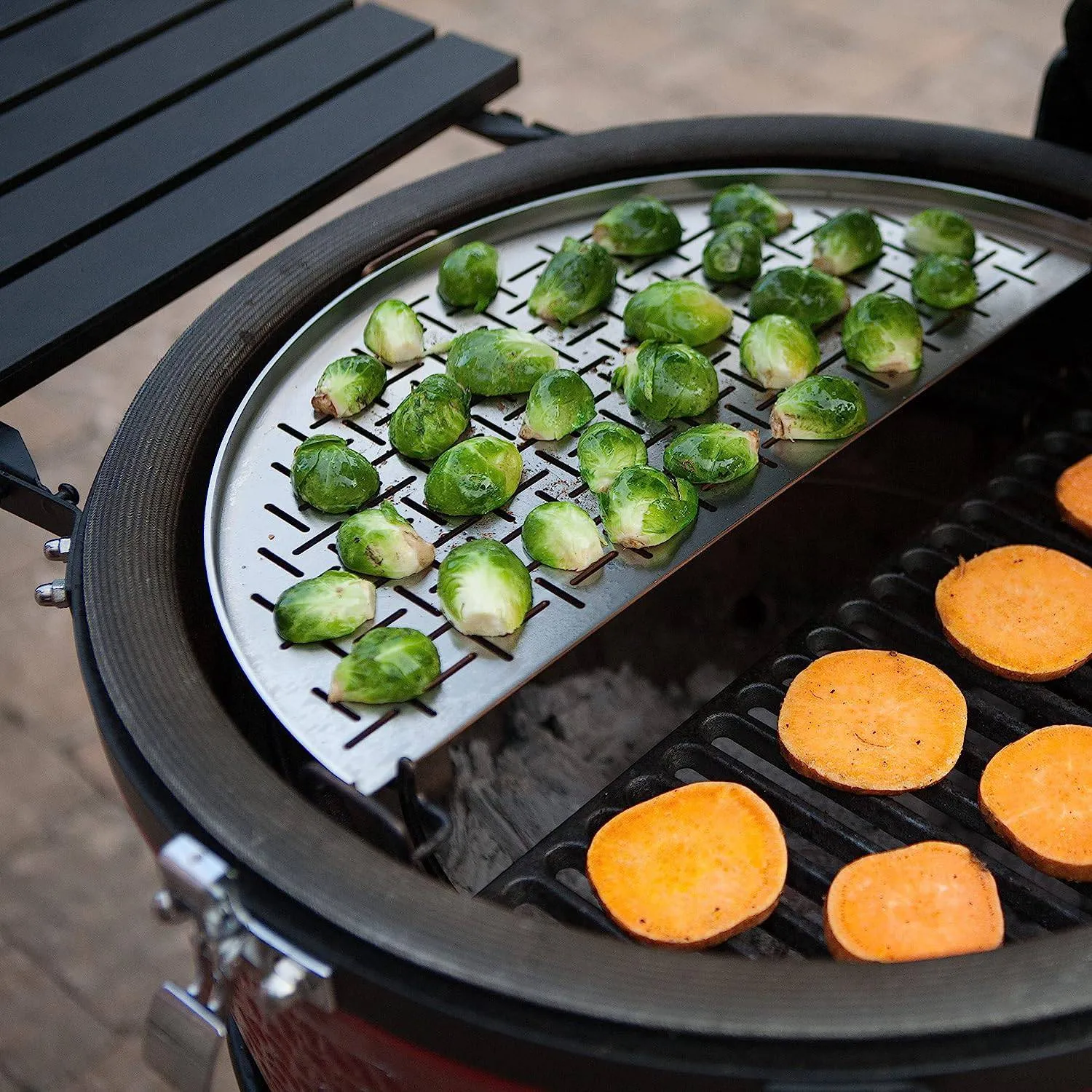 Kamado Joe Big Joe BJ-FCR Flexible Cooking Rack, Stainless Steel