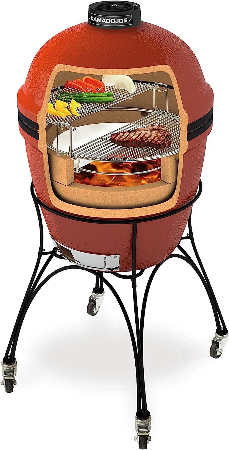 Kamado Joe Big Joe BJ-FCR Flexible Cooking Rack, Stainless Steel