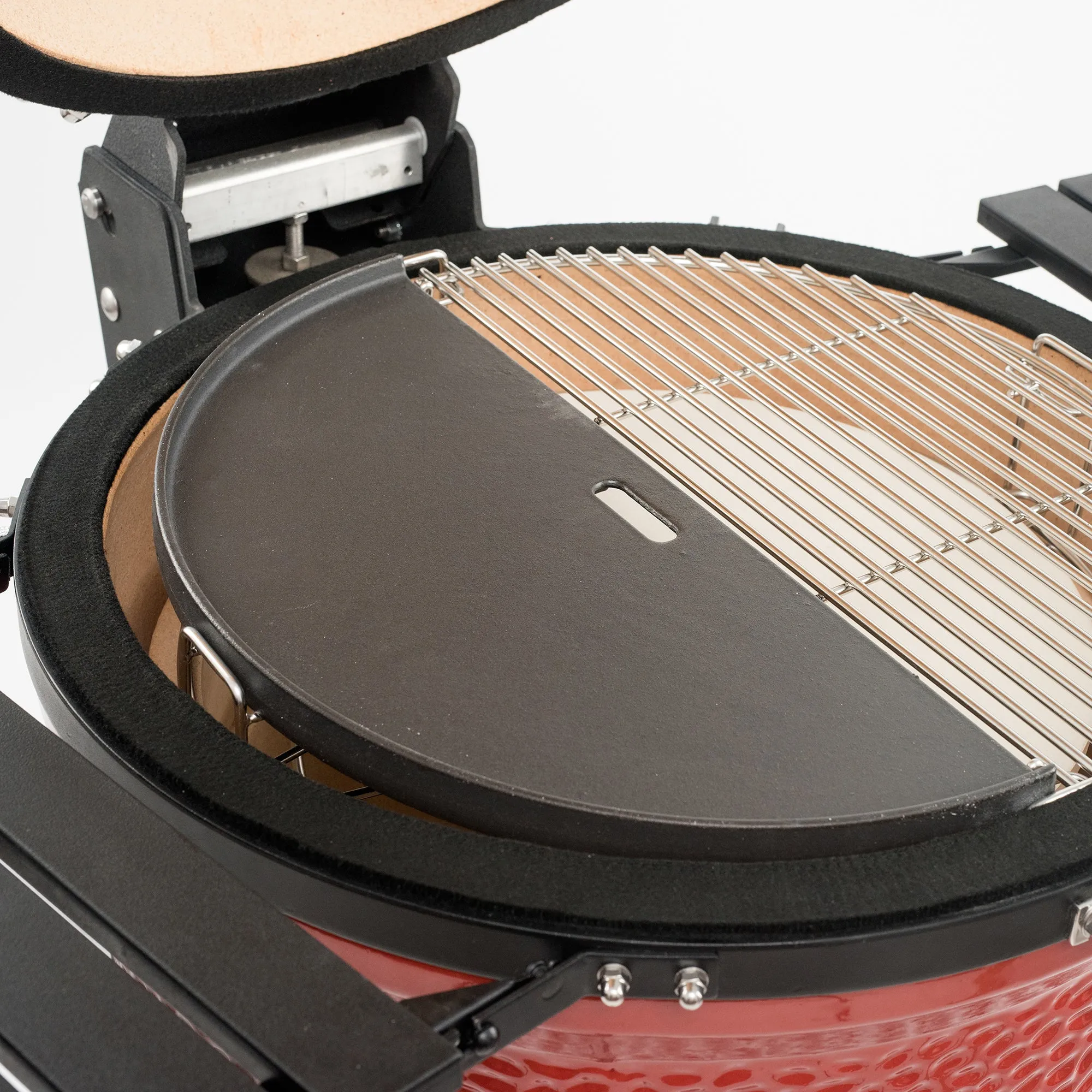 Kamado Joe Classic Joe Half Moon Cast Iron Reversible Hotplate