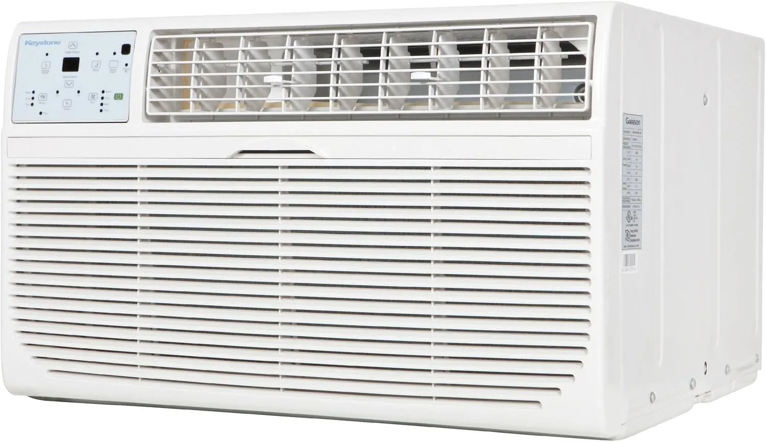Keystone 10,000 BTU Through the Wall Air Conditioner and Dehumidifier, 115V, Through the Wall AC Unit for Bedroom, Bathroom, Nursery, Small-Medium Sized Rooms up to 450 Sq.Ft., Quiet, High Efficiency