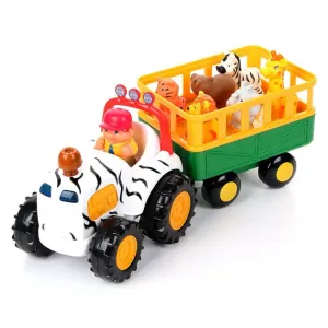 Kiddieland Safari Wagon With Animal Trailer