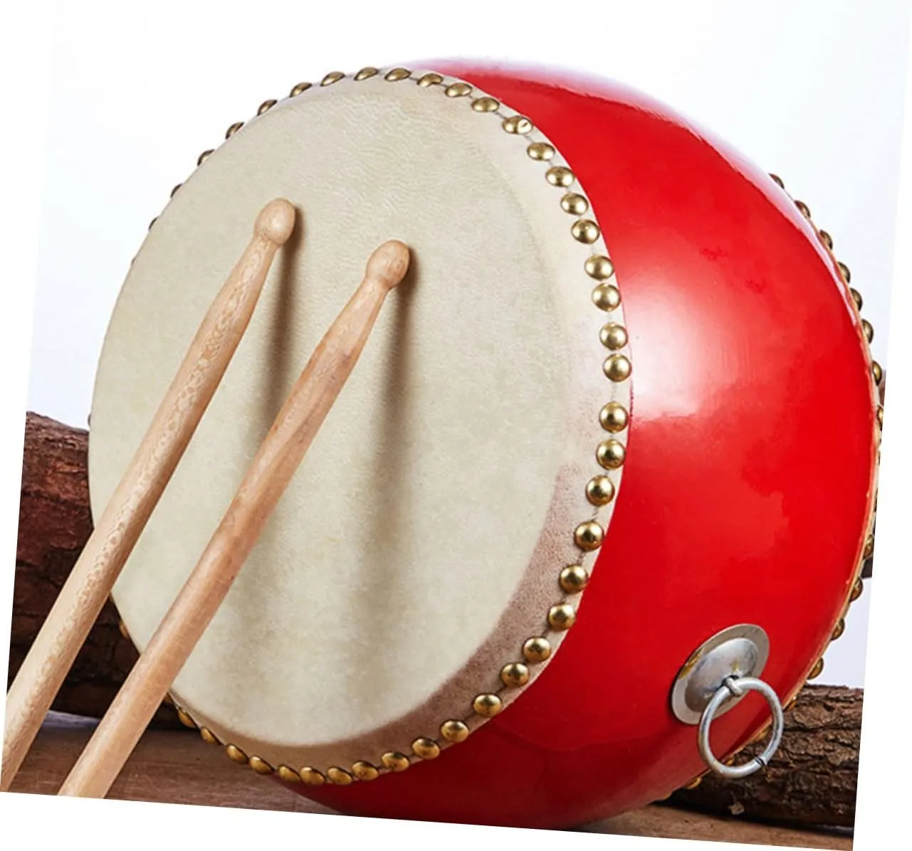 Kisangel Boys and Girls-Friendly Drum for Toddler Baby Drum Toy Bright Colors 23cm Music Toy for Boys and Girls