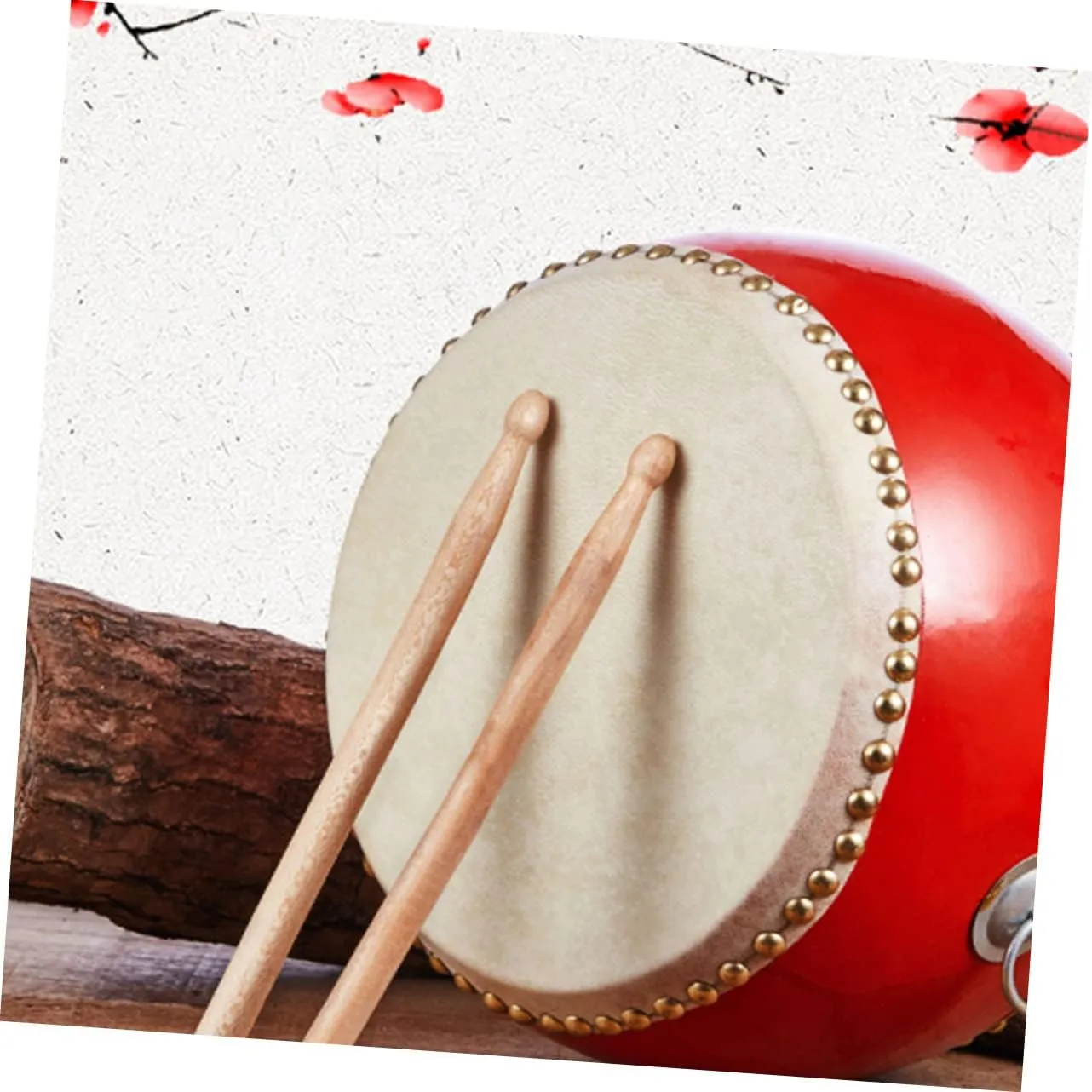 Kisangel Boys and Girls-Friendly Drum for Toddler Baby Drum Toy Bright Colors 23cm Music Toy for Boys and Girls