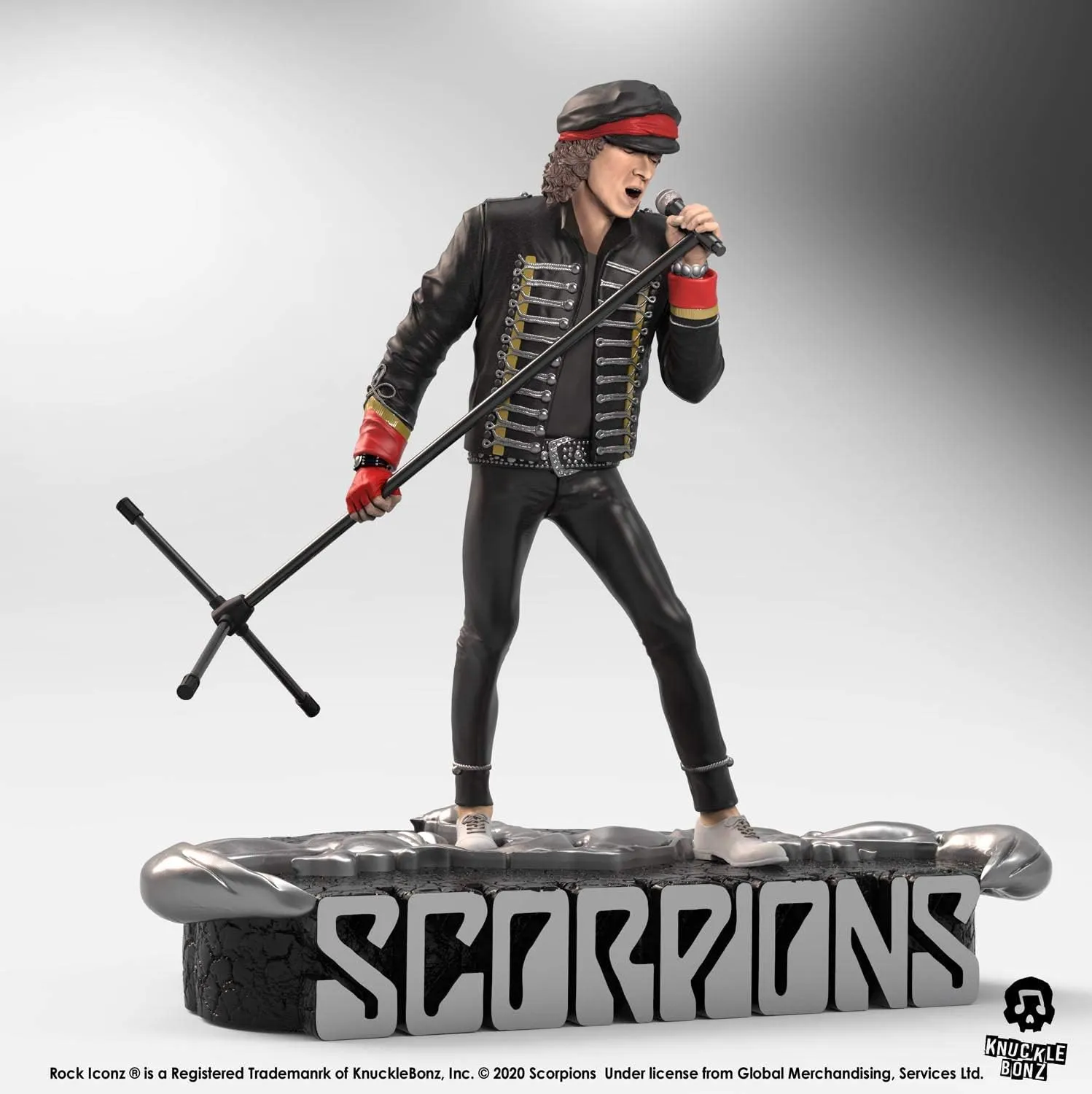 Klaus Meine (Scorpions) Limited Edition Collectible Statue (only 3000 Created) - Rock Iconz, Officially Licensed, Includes CoA