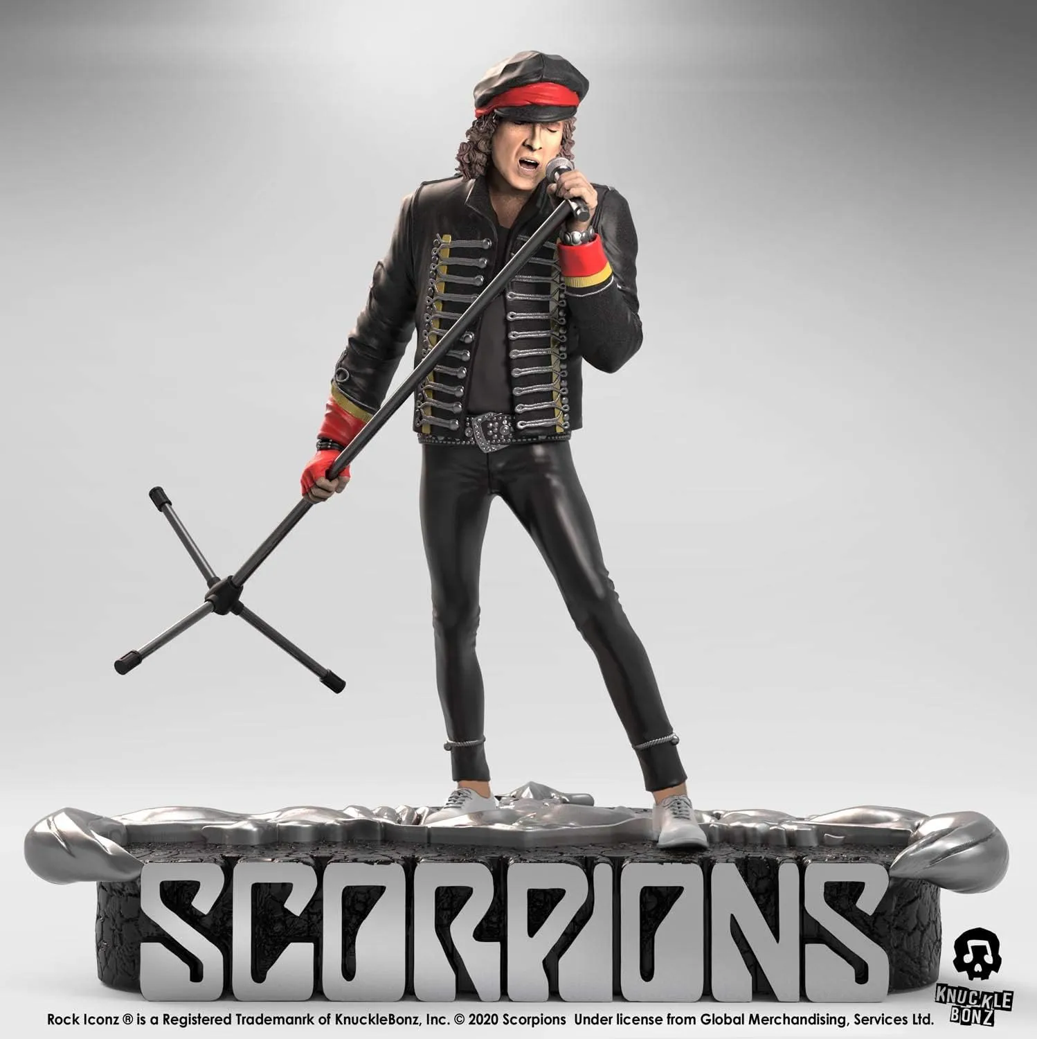 Klaus Meine (Scorpions) Limited Edition Collectible Statue (only 3000 Created) - Rock Iconz, Officially Licensed, Includes CoA