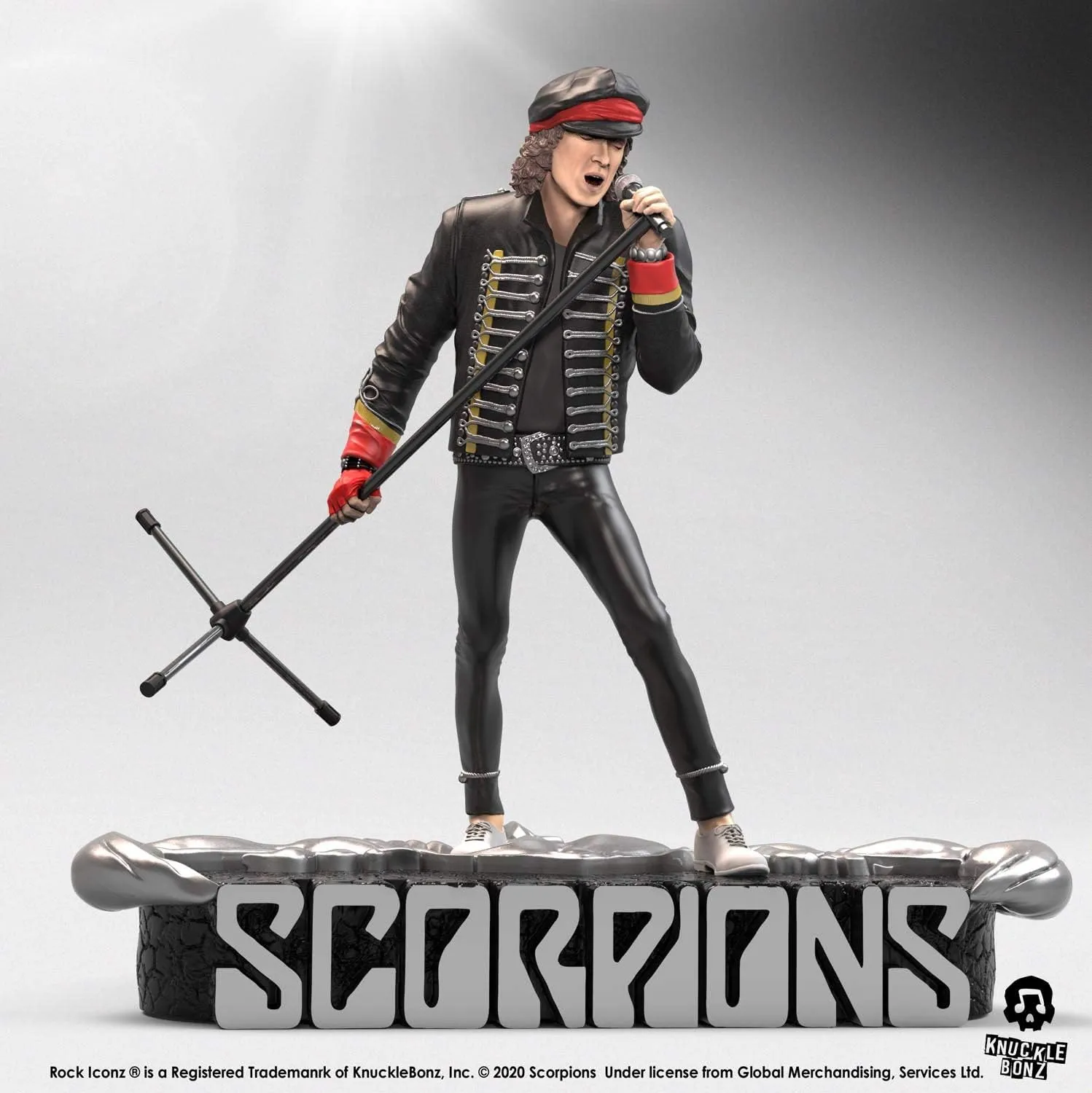 Klaus Meine (Scorpions) Limited Edition Collectible Statue (only 3000 Created) - Rock Iconz, Officially Licensed, Includes CoA