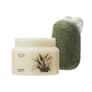 Korean Skincare Bundle – Rice Mask & Herbal Facial Soap | Complete Set for Gentle Cleansing, Hydration & Eco-Friendly Skincare