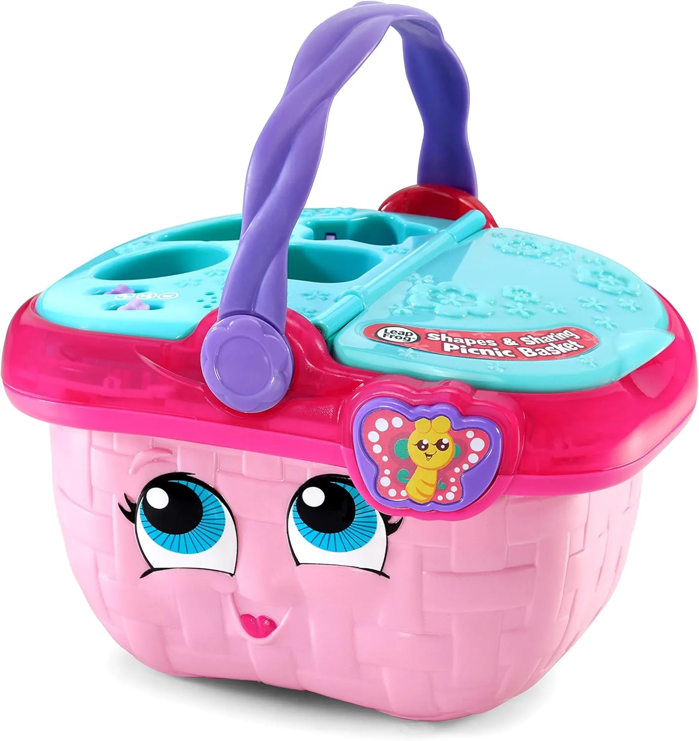 LeapFrog Shapes and Sharing Picnic Basket (Frustration Free Packaging), Pink