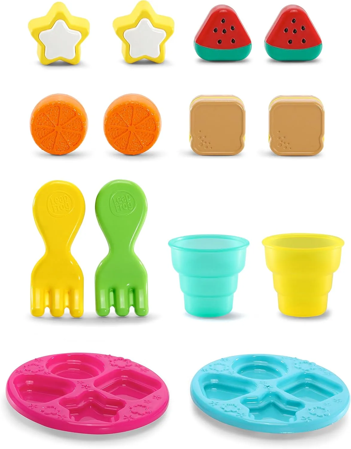 LeapFrog Shapes and Sharing Picnic Basket (Frustration Free Packaging), Pink