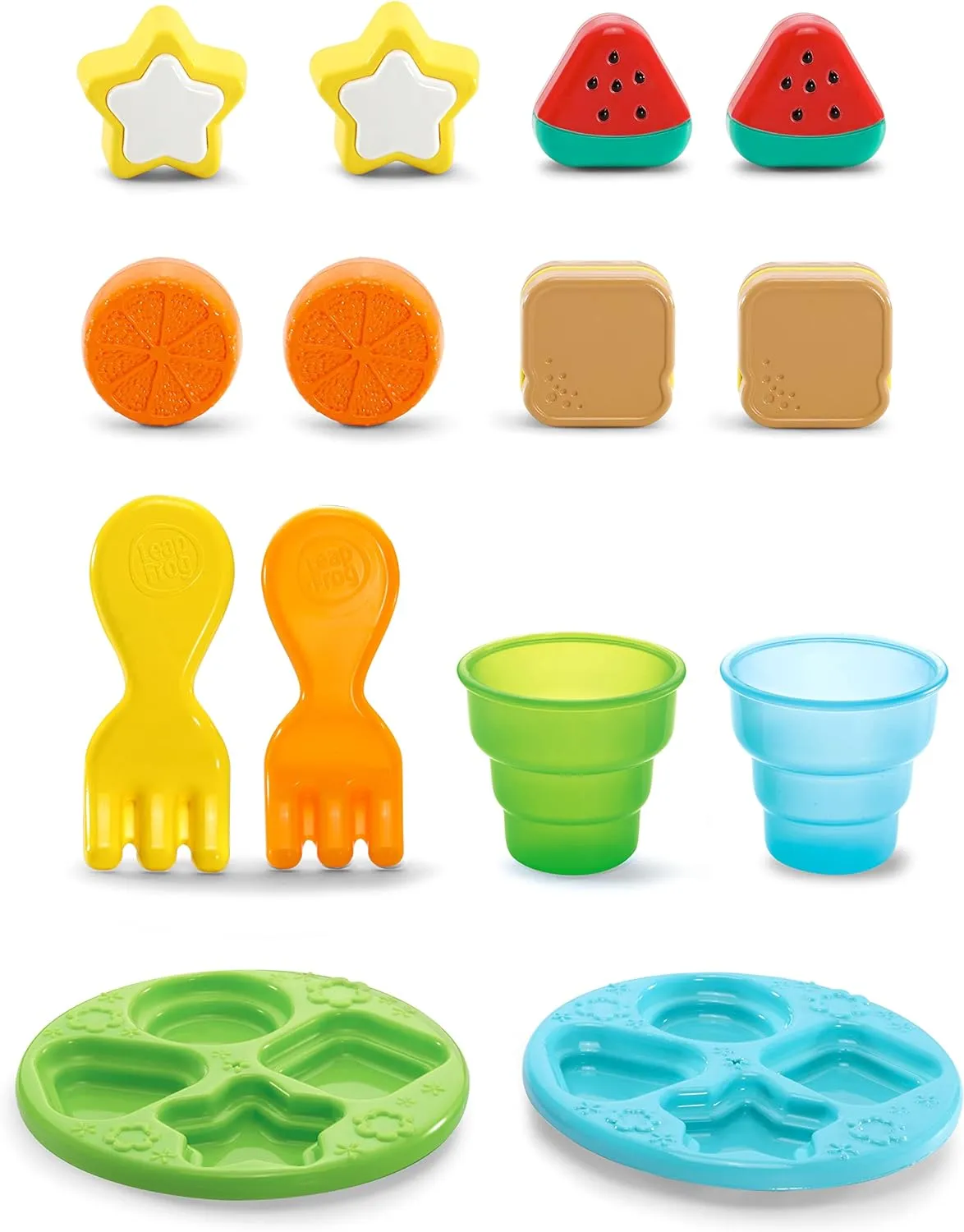 LeapFrog Shapes and Sharing Picnic Basket (Frustration Free Packaging), Yellow