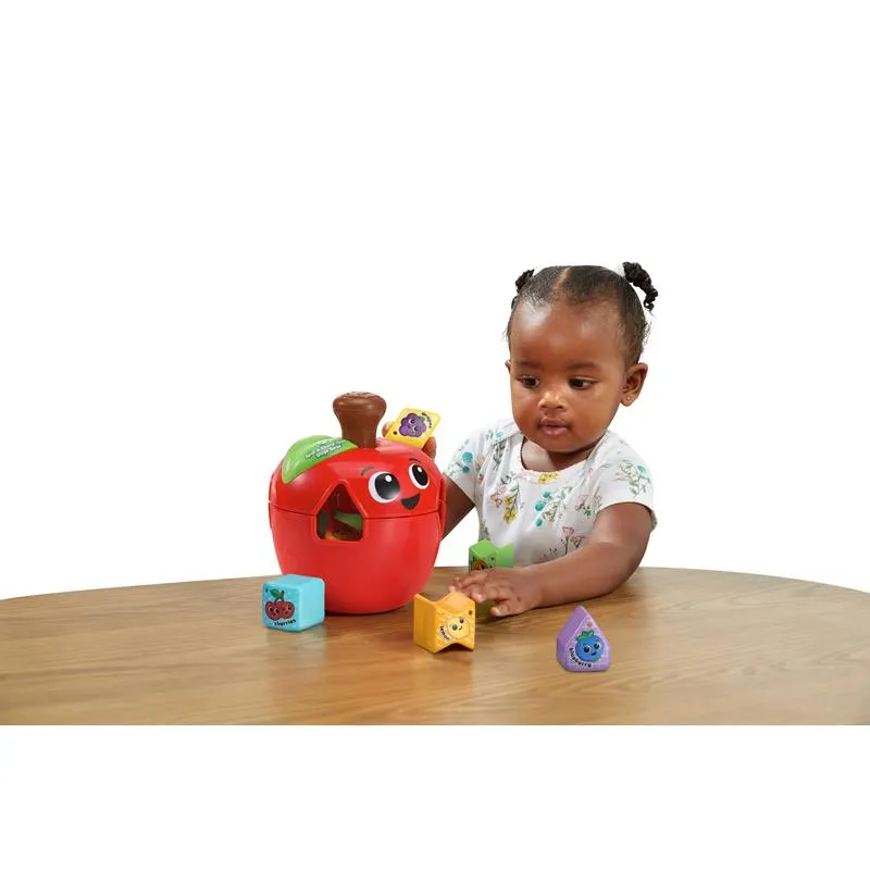 LeapFrog Spin & Change Apple Shape Sorter