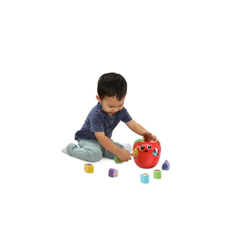 LeapFrog Spin & Change Apple Shape Sorter