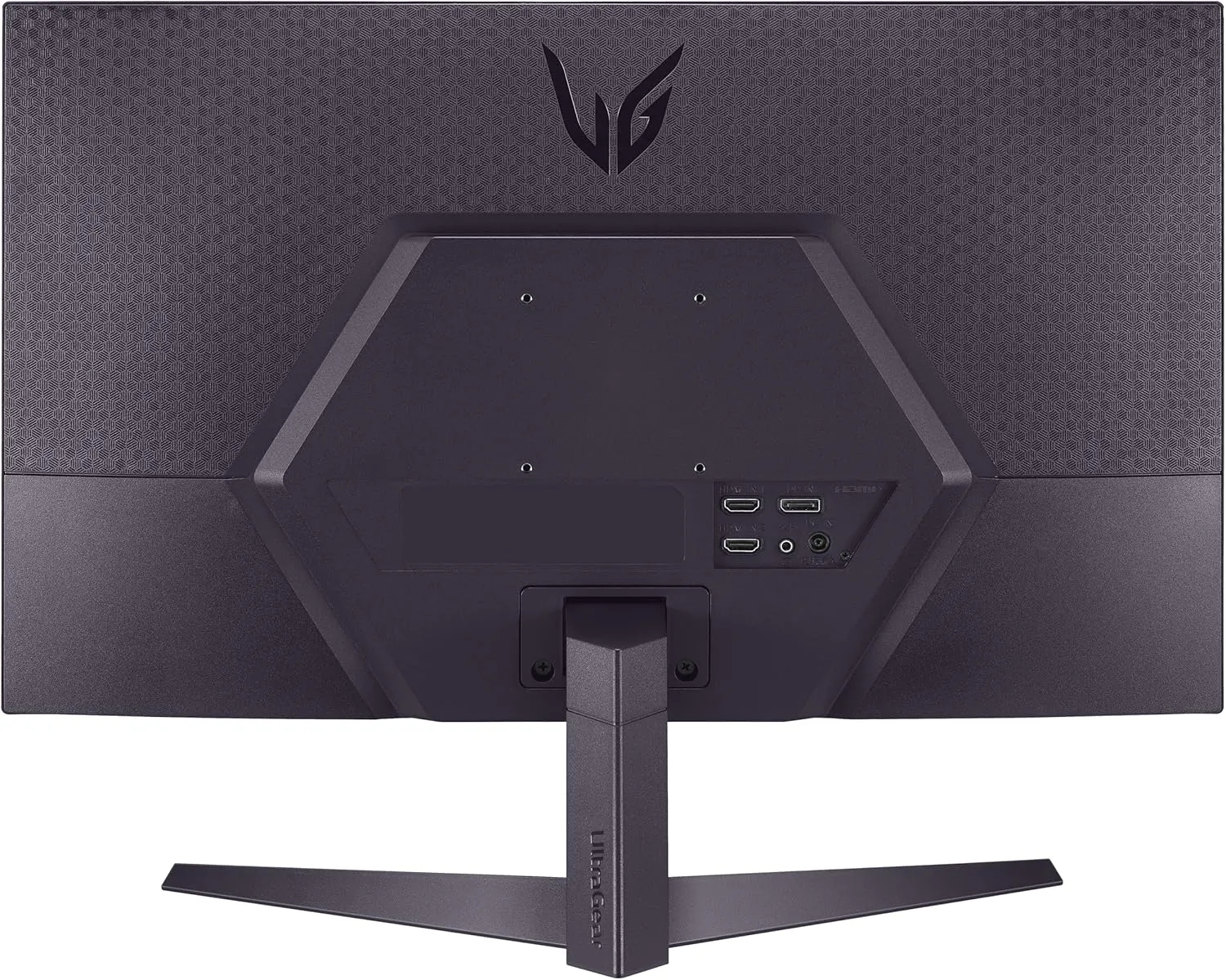 LG 24GS50F-B 24-inch FHD (1920 x 1080) Ultragear Gaming Monitor with 180Hz, 1ms MBR, HDR10, AMD FreeSync, HDMI, DisplayPort, 3-Side Virtually Borderless Design, Black