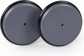 Littlefoot Learning Tower Wheels Set with Rubber Coating - Slate Grey