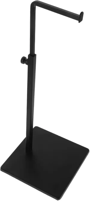 Lurrose Adjustable Doll Stand Black Display Rack Figures and Sculptures Versatile Support for Home Studio and Birthday Parties Secure and Stylish Storage