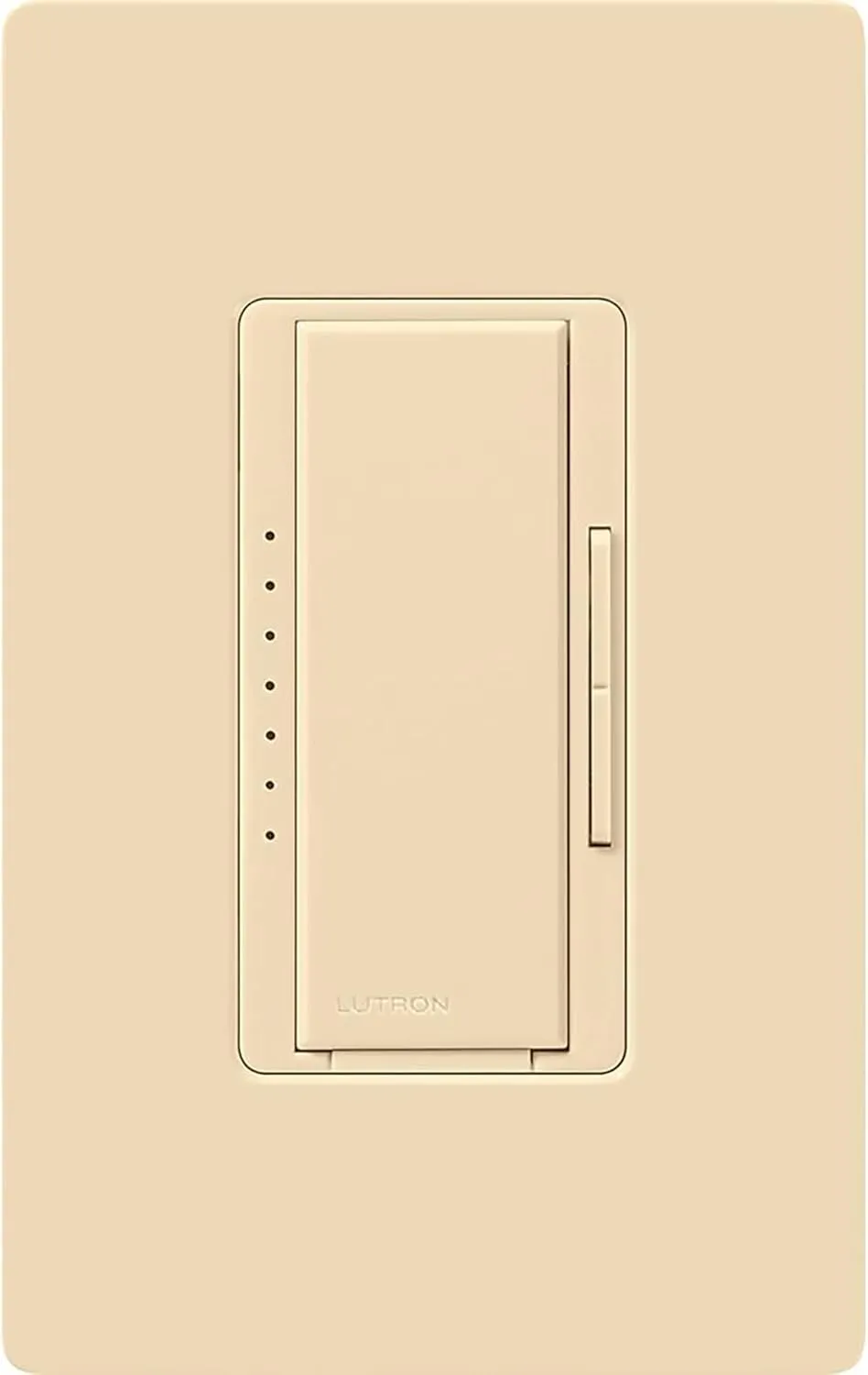 Lutron Maestro LED  Dimmer Switch Kit for Dimmable LED, Halogen and Incandescent Bulbs, 150W/3-Way or Multi-Location, MACL-153M-RHW-IV, Ivory