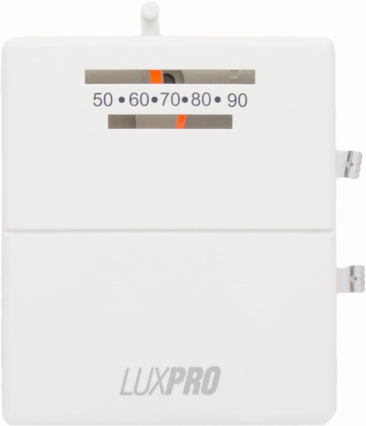 Lux Pro PSM40SA Non-Programmable Thermostat, 1 Heat, 1 Cool