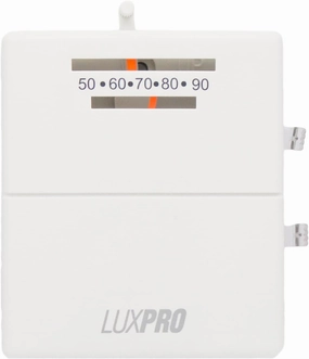 Lux Pro PSM40SA Non-Programmable Thermostat, 1 Heat, 1 Cool