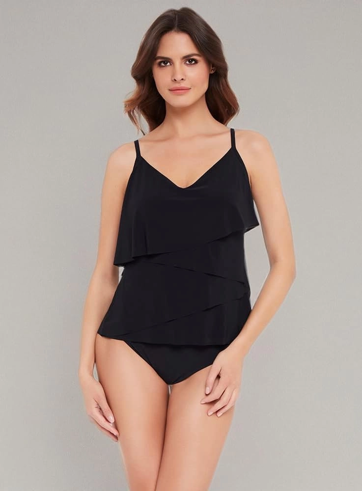 MagicSuit Women's Swimwear Slimming Chloe Tankini Top Soft Cup Bra Adjustable Strap Bathing Suit