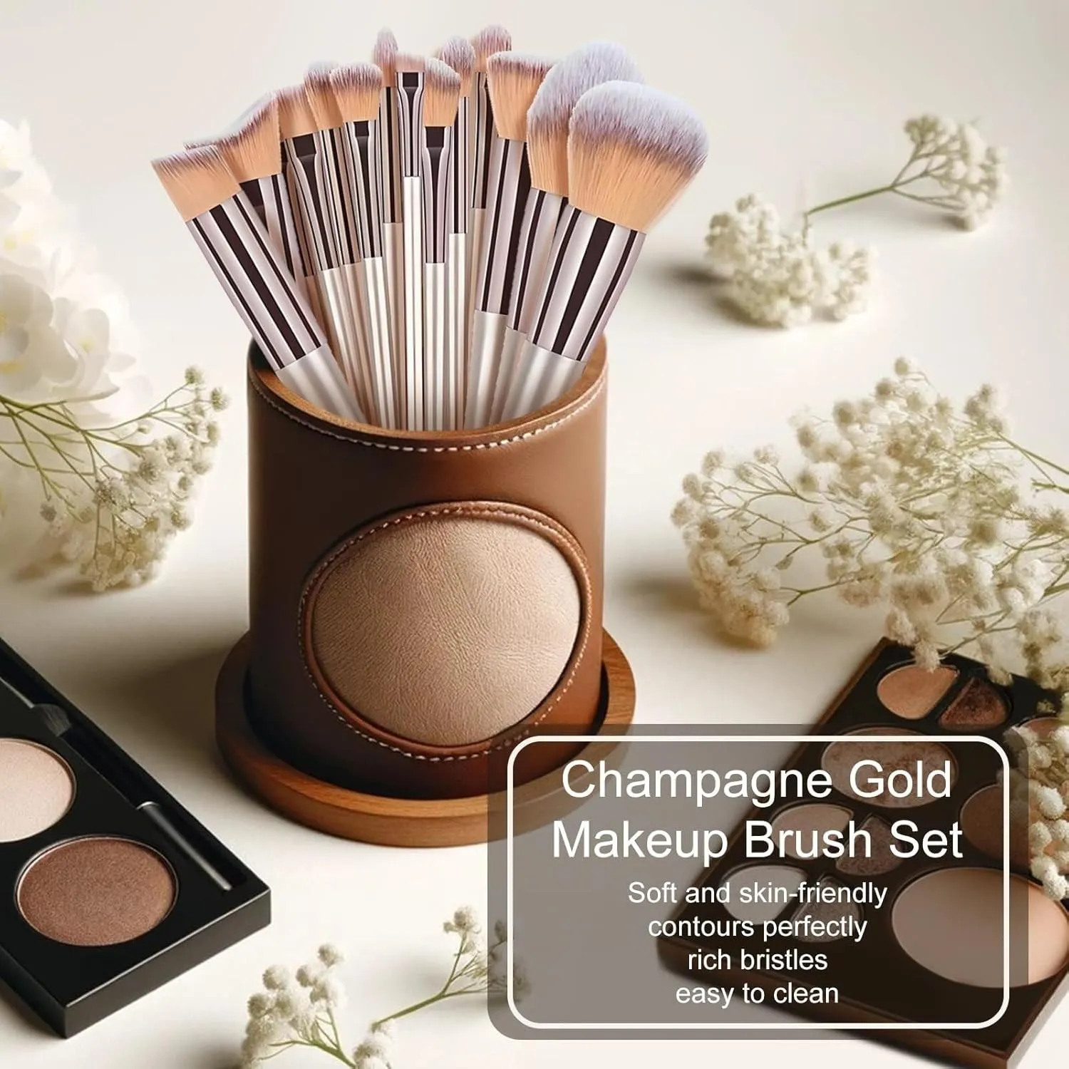 Make Up Brushes Set 14-piece Synthetic Makeup Brush Set For Foundation Powder Concealer Eyeshadow And Blush Makeup Tools Set