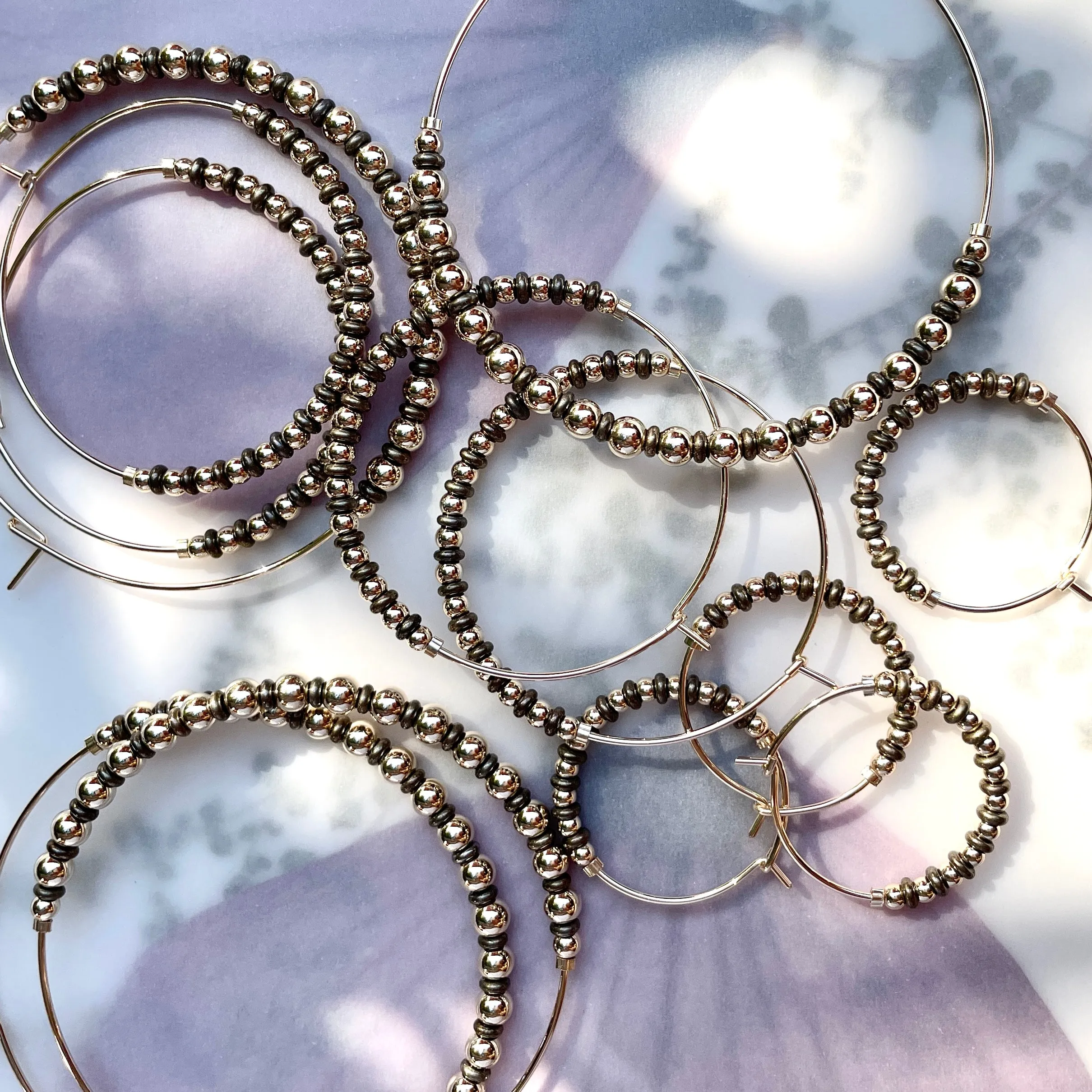 Melody Bead Hoops