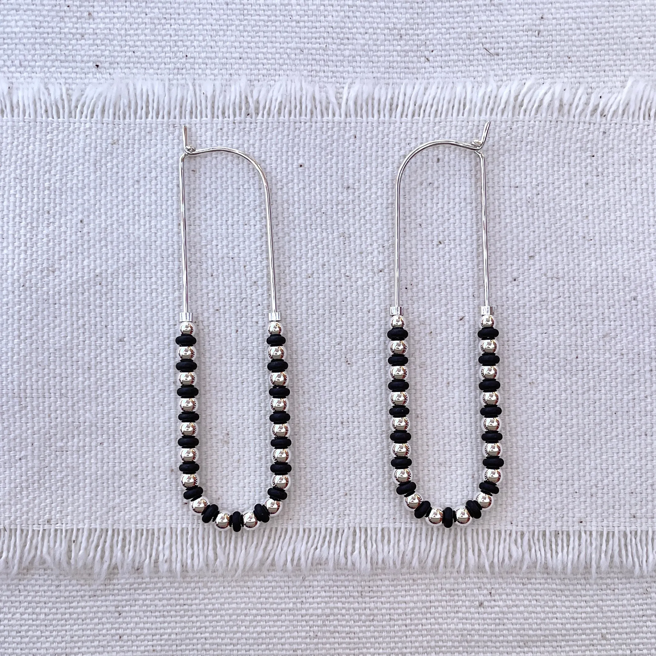 MELODY Oblong Bead Hoops