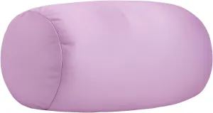 Microbead Neck Body Pillow Tube Microbead Bolster Bean Smooth Cool Pillow Neck Cervical Roll Pillow for Sleeping 7 x 12Inch Throw Travel Pillow Lavender