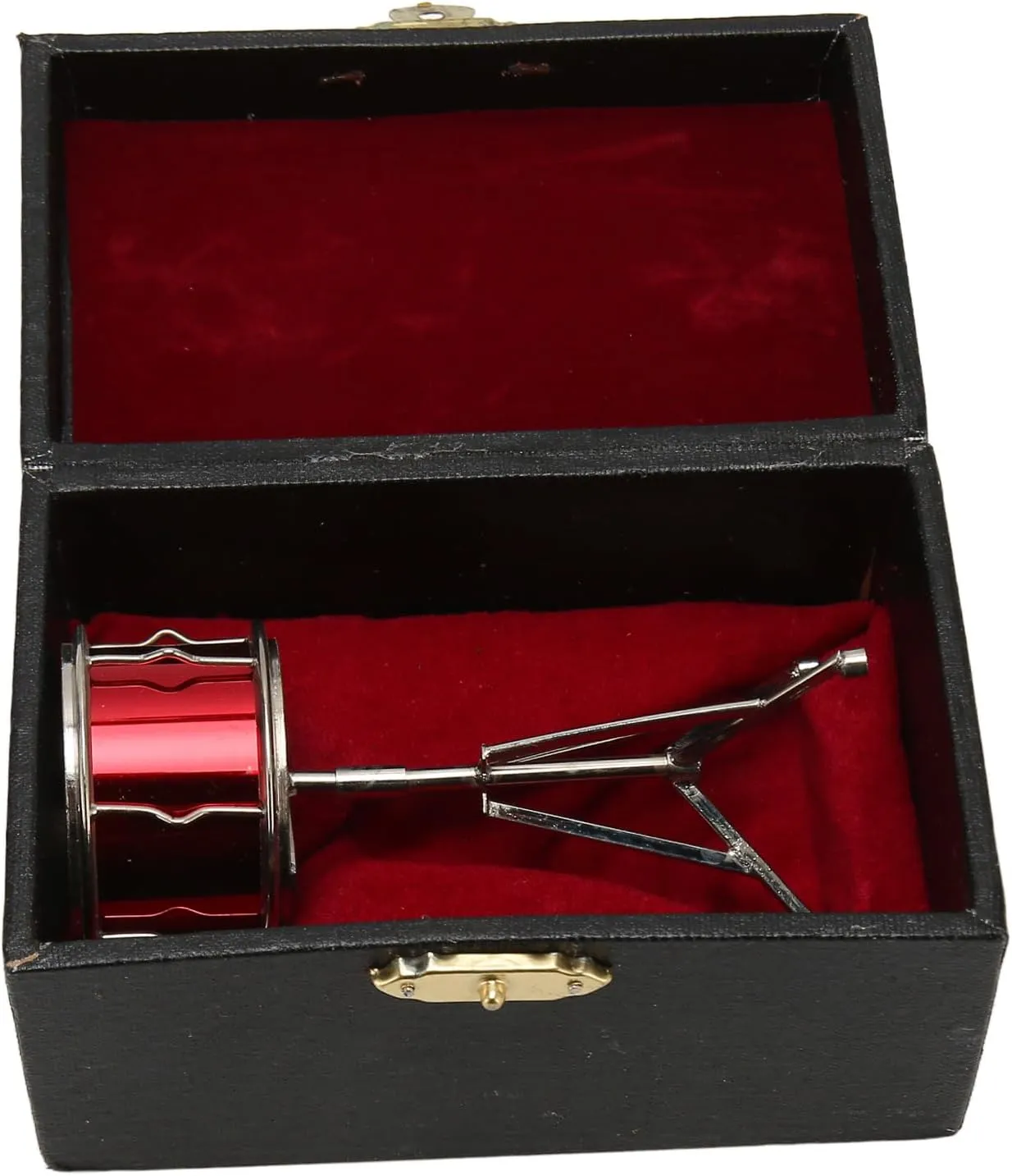 Miniature Snare Drum Dollhouse Musical Instruments Model, Realistic Appearance, Delicate Texture, Gift
