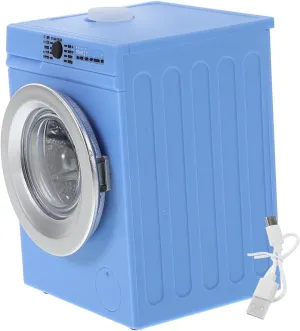 Miniature Washing Machine Toy Model 1:12 Scale Portable Rechargeable Option for Boys and Girls' Play and Decor