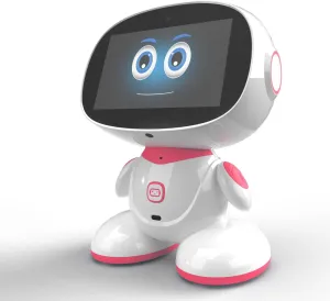 Misa 2: Playful Learning STEM Robot | Programmable, Voice-Activated AI Tutor, Autonomous, Educational Games, Smart AI Skills, Translation, Multilingual Assistant for Kids – Rose Petal