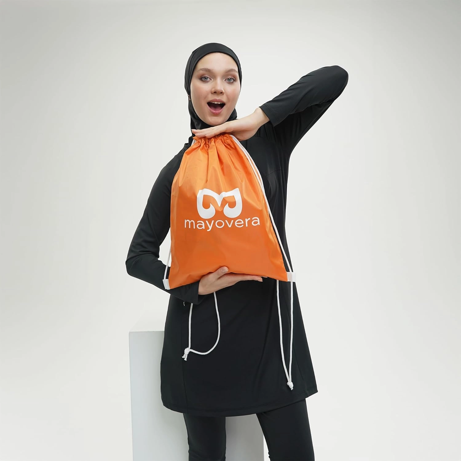 Modest Swimwear for Women 3-Piece Set | Parachute Swimsuit Set | Long Sleeve Burkini Set | Islamic Full Cover ​Bathing Suit