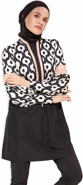 Modest Swimwear for Women 3-Piece Set | Swimsuit Suit Cover Set | Long Sleeve Burkini Set | Full Cover Hijab ​Bathing Suit