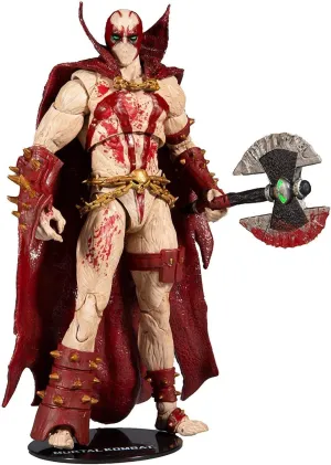 Mortal Kombat McFarlane Toys 7-inch Action Figure Spawn (Bloody Variant) / Mortal Kombat 2020 McFarlane Toys 7-inch Action Figure SPAWN Bloody Variant Limited Edition Morkon McFarlane MK 11 X