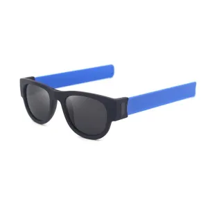 MOT Slap-On Polarized Sunglasses - Blue