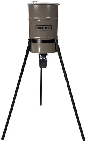 Moultrie Pro Hunter II Metal Barrel Tripod Feeder, Choose Model