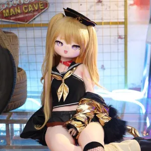 Mozu Betti 1/2 Female Seamless Action Figures Silicone Material, JYDoll 130cm Flexible Figure Dolls for Cosplay/Photography/Arts (Wig) (Cosplay Edition)