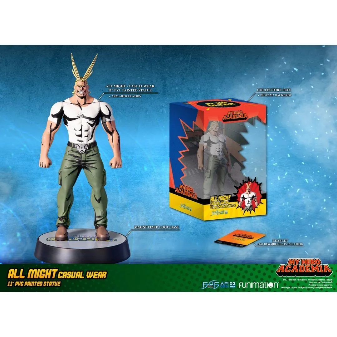 My Hero Academia: All Might Casual Wear PVC Statue by First4 Figures