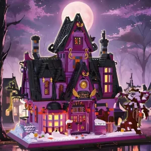 Narwhals Toys 2639 Pieces Magic Castle Micro Building Blocks Set - Mini Block Construction Model, Compatible with 6mm Bricks, Creative 3D Puzzle for Adults & Teens 12 