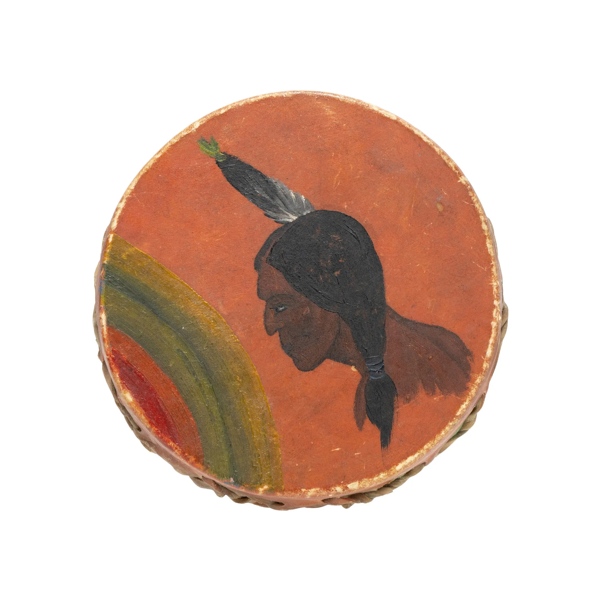 Native Painted Drum