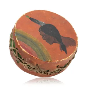 Native Painted Drum