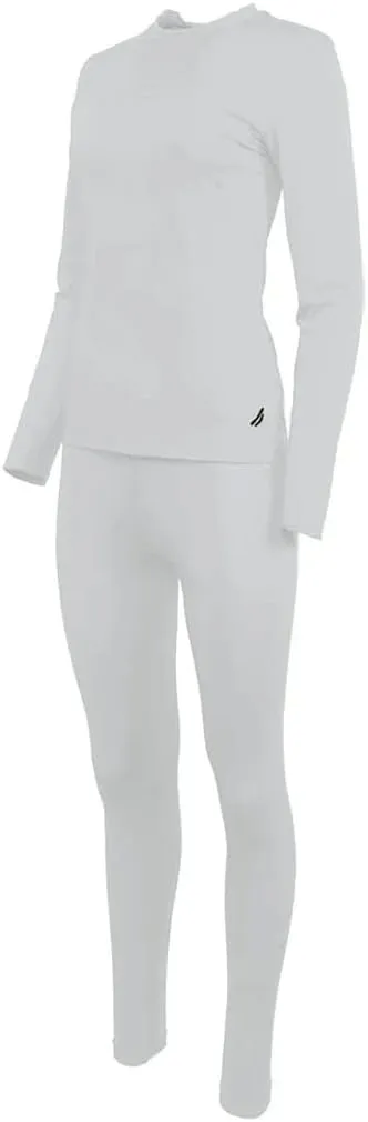 Nautica Women's Long Sleeve Long Johns Thermal Underwear Base Layer Set