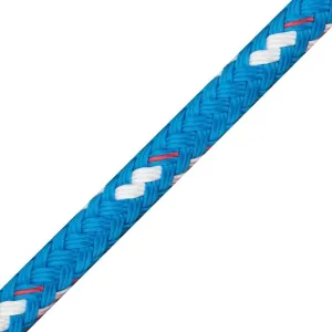 New England Ropes 5/16in (8mm) Sta-Set Solid Blue 80 Feet Long
