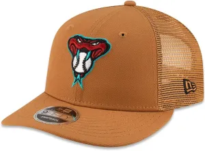 New Era Arizona Diamondbacks 9FIFTY Low Profile Color Pack Trucker Cap, Adjustable Hat Bronze