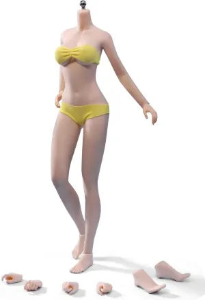 OBEST TBLeague Pale Female Seamless Body Super Flexible Action Figure with Bikni Set Excluded Head (PHMB2022-S48A)
