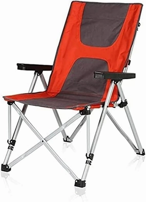 Outdoor Folding Chair Camp Chair Four Height Adjustable Chairs Portable Camping Seater Garden Recliner Beach Hiking BBQ Folding Good
