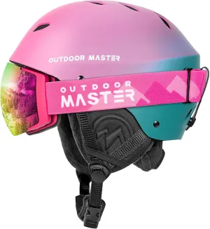 OutdoorMaster Ski Helmet Set