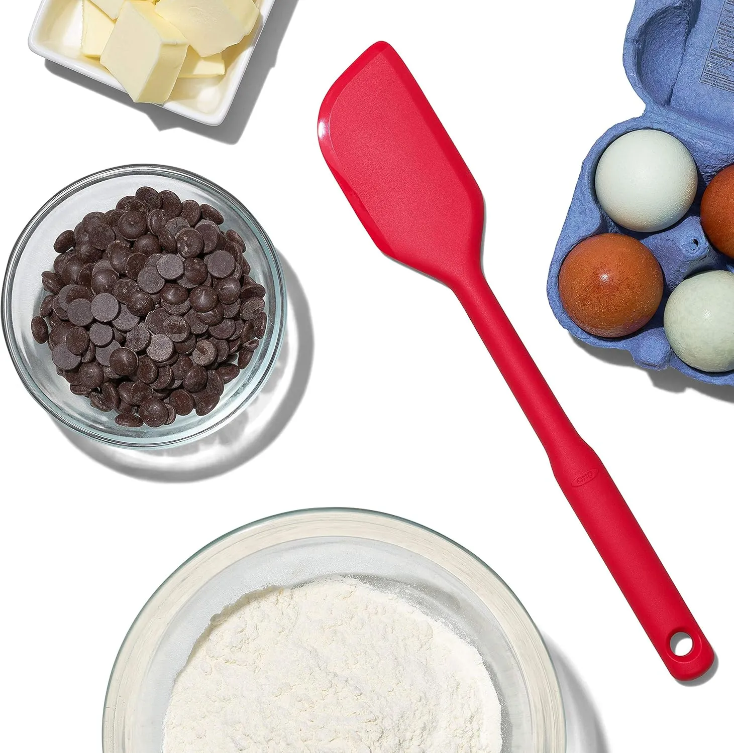 OXO Good Grips 3 Piece Silicone Spatula Set