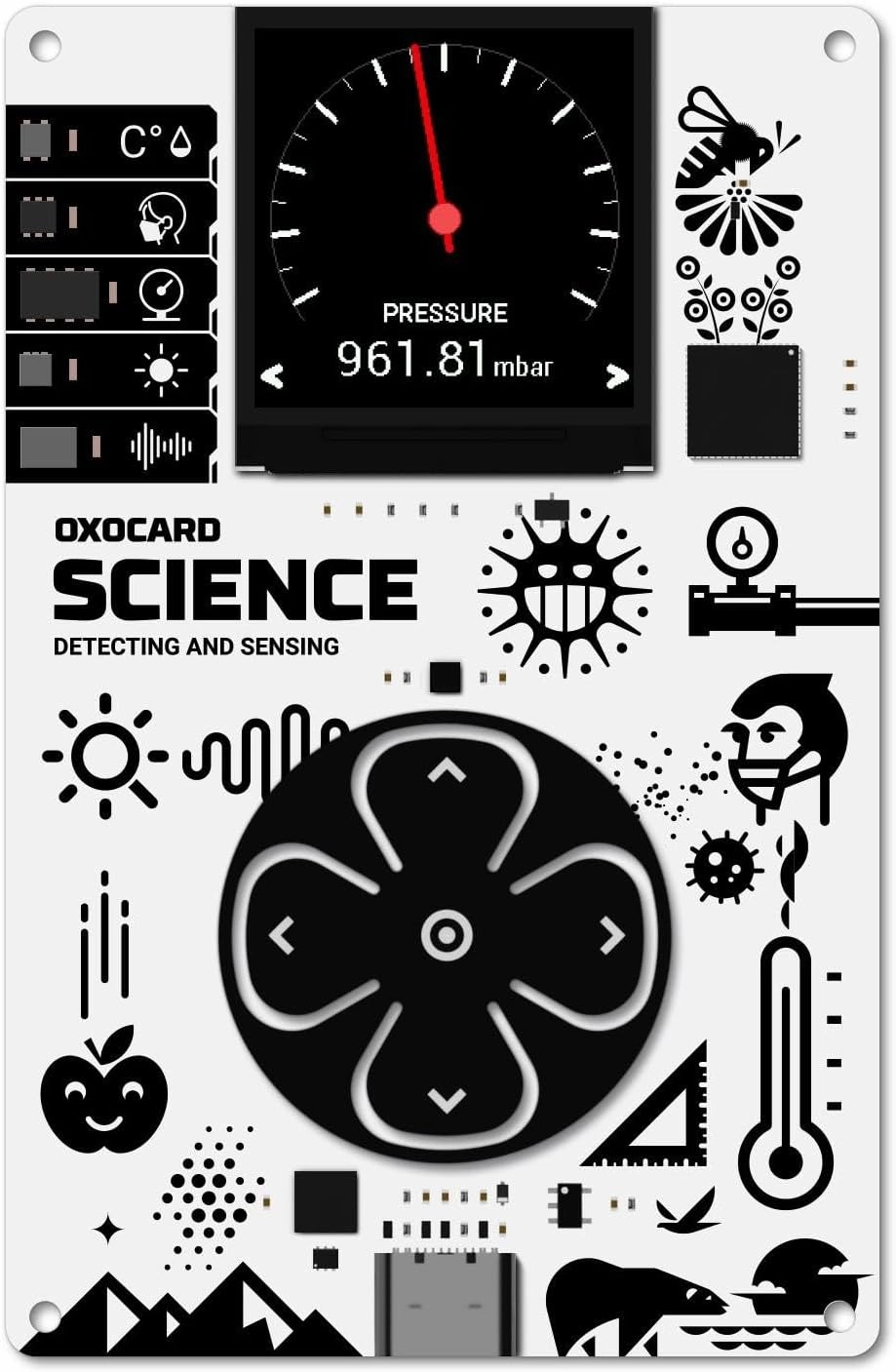 Oxocard (Mini) Science: Detecting and Sensing