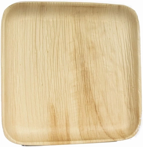 Palm Leaf Plates Square 10"[50] Bamboo Plates Disposable dinnerware Party Pack Compostable and Biodegradable Eco Friendly Rustic Plates For Wedding,Events and Outdoor Parties