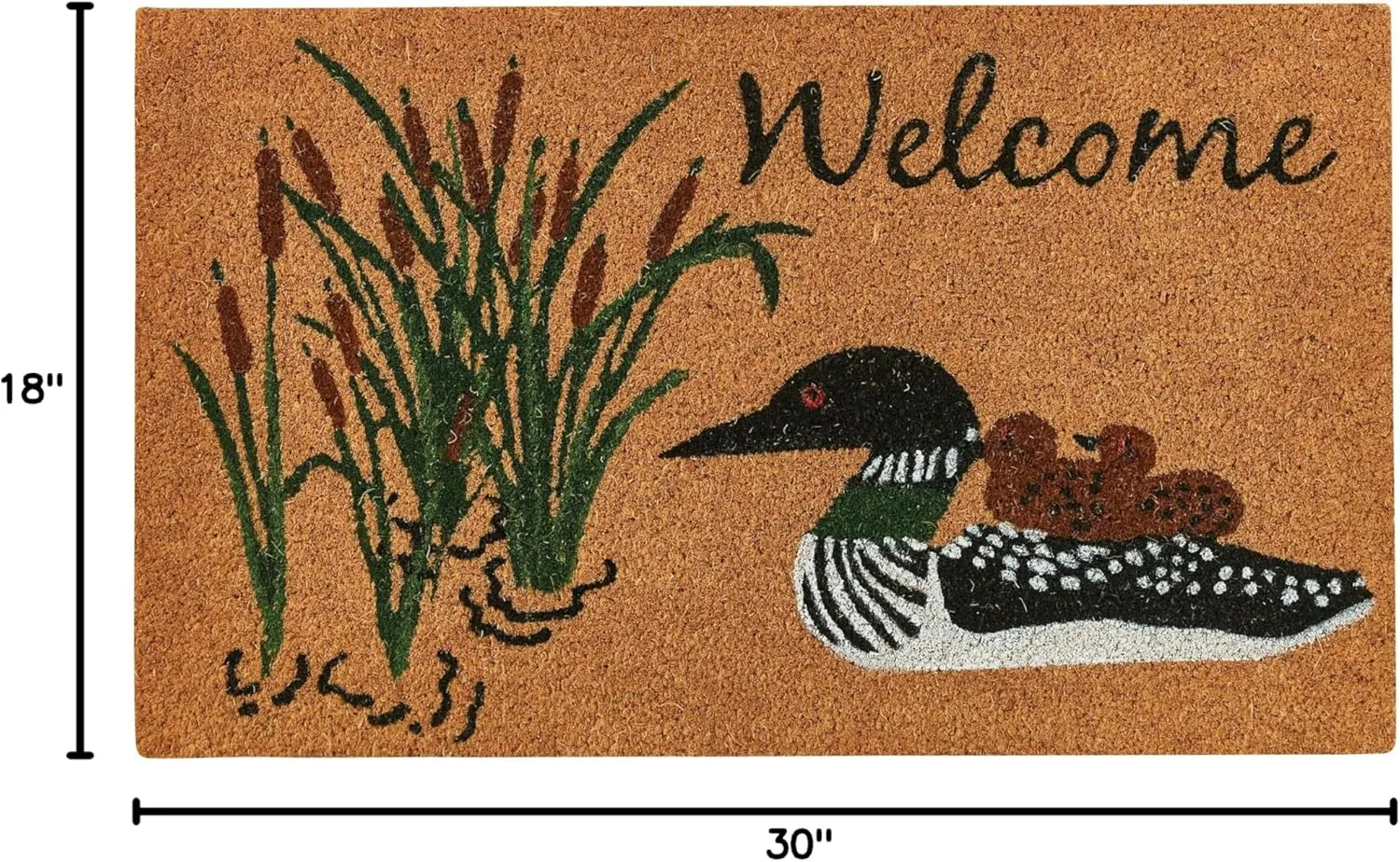 Park Designs Rainy Lake Doormat 1'6''x2'6''
